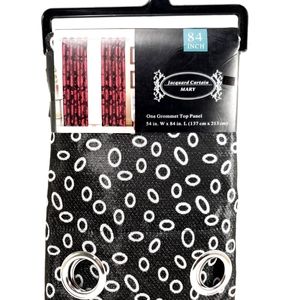 2pc Luxury Jacquard Curtains